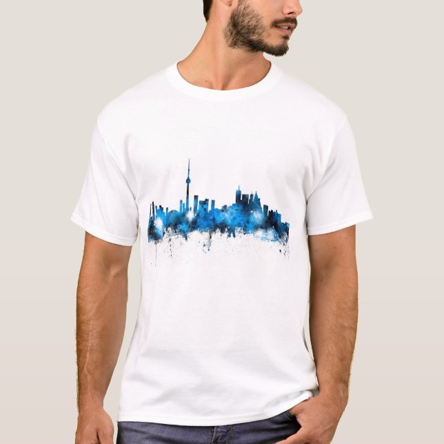 Toronto Canada Skyline T-Shirt (Front)