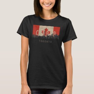 toronto canada Skyline Vacation Souvenir city flag T-Shirt