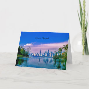 Toronto, Canada Skyline View Card