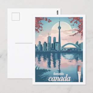 Toronto Canada Vintage Famous Travel Place Postcard