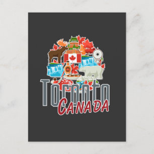 Toronto Canada vintage Postcard