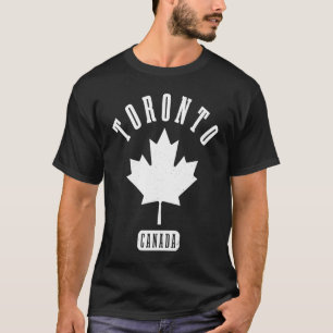 Toronto Canada Vintage Pride Canadian Flag 1 T-Shirt