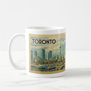 Toronto Canada Vintage Travel Coffee Mug