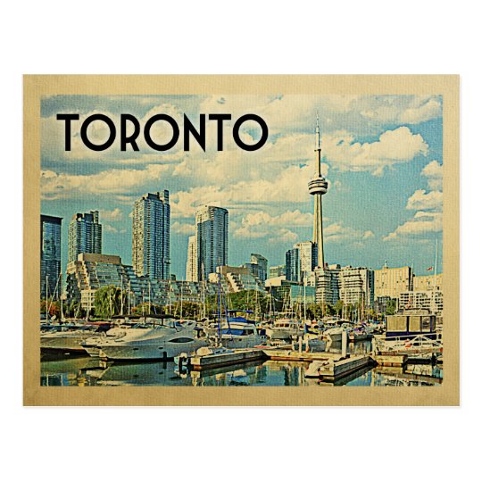 Toronto Canada Vintage Travel Postcard Zazzle.co.uk