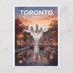 Toronto Canada Vintage Travel Postcard