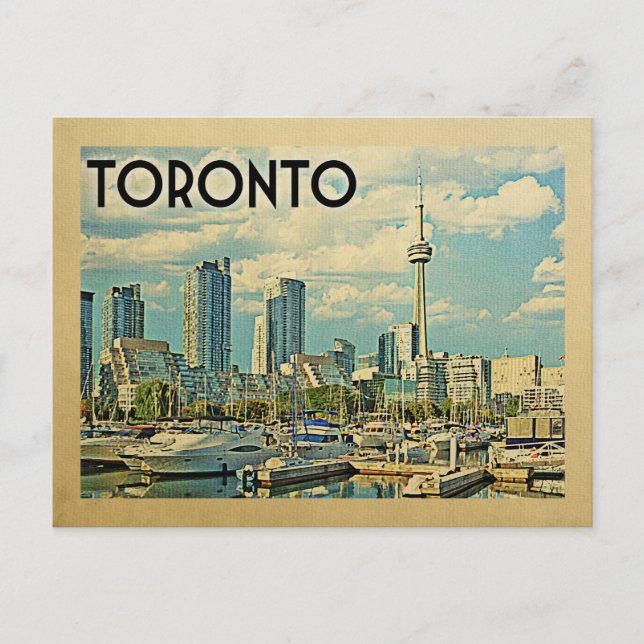 Toronto Canada Vintage Travel Postcard (Front)