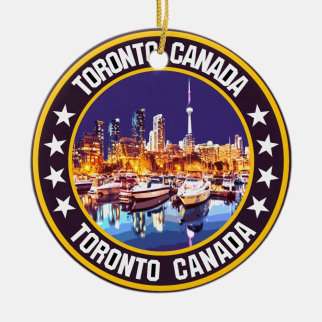 Toronto                                            ceramic tree decoration (Front)