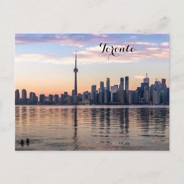 TORONTO CITY POSTCARD (Front)