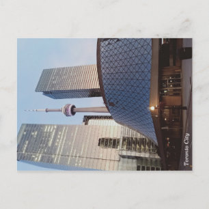 toronto city postcard