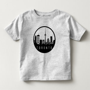 Toronto City Skyline Toddler T-Shirt