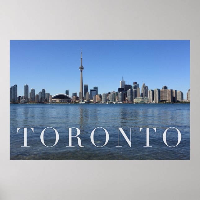 toronto cityscape poster (Front)