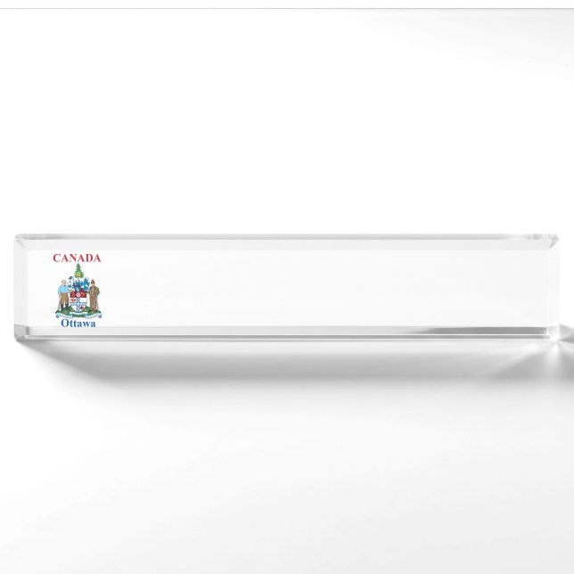 Toronto coat of arms nameplate (Front)