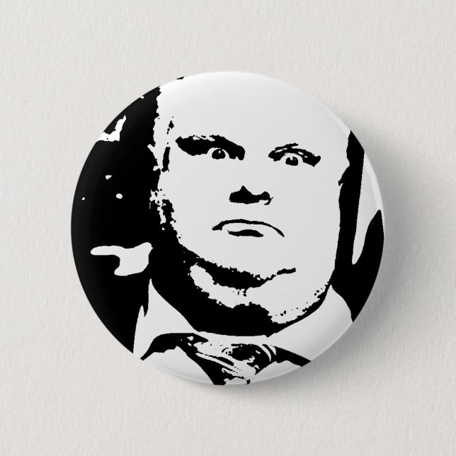 Toronto Crack Smoking Mayor Rob Ford 6 Cm Round Badge (Front)
