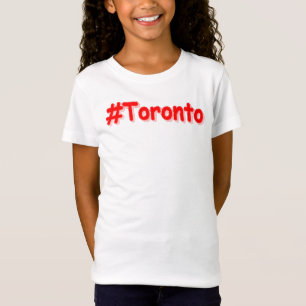 "#Toronto" Cute Design. Buy Now T-Shirt