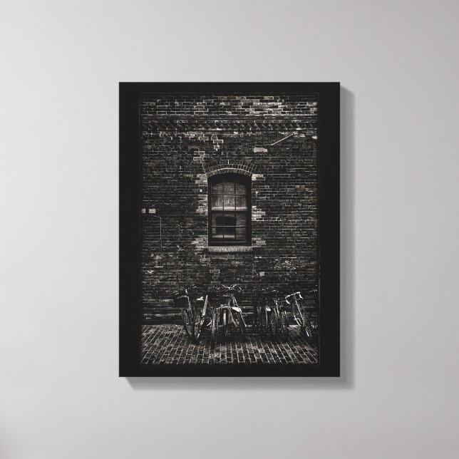 Toronto Distillery District Windows 5 with Border Canvas Print (Front)