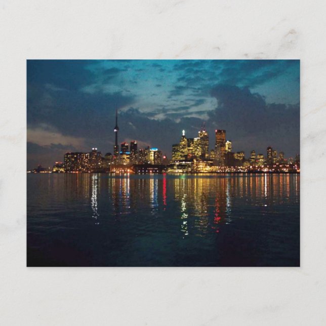 Toronto DownTown Spectacle CNTower Waterfront fun Postcard (Front)