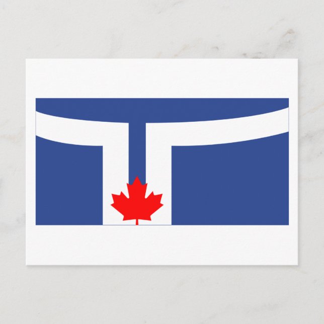 Toronto Flag Postcard (Front)