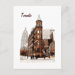 Toronto - flat iron building postcard