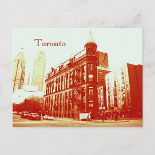 Toronto flatiron building postcard