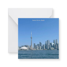 Toronto Folded Note Card