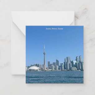 Toronto Folded Note Card
