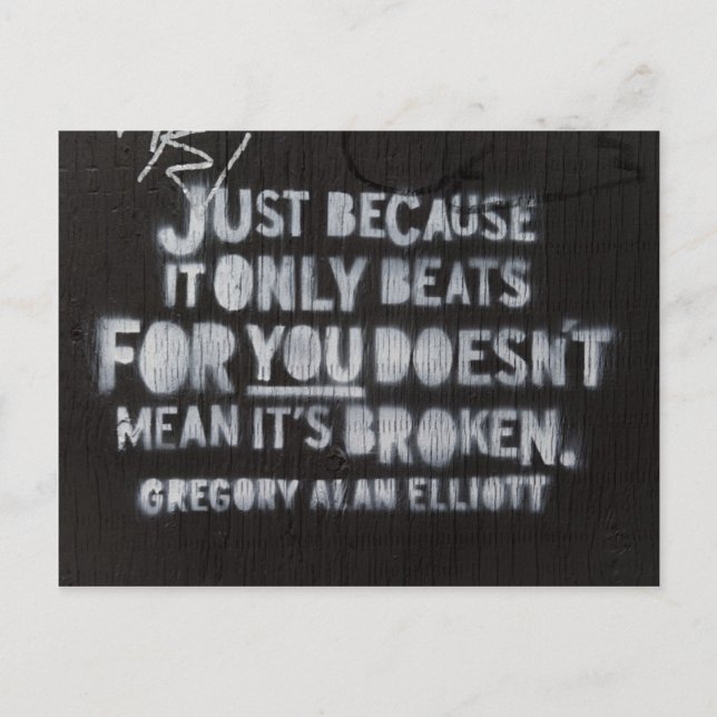 Toronto Graffiti Postcard (Front)