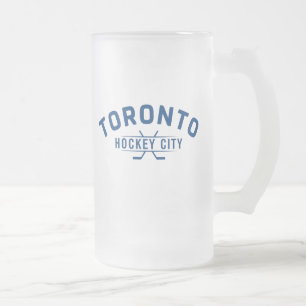 Toronto Hockey City 16oz Frosted Glass Mug