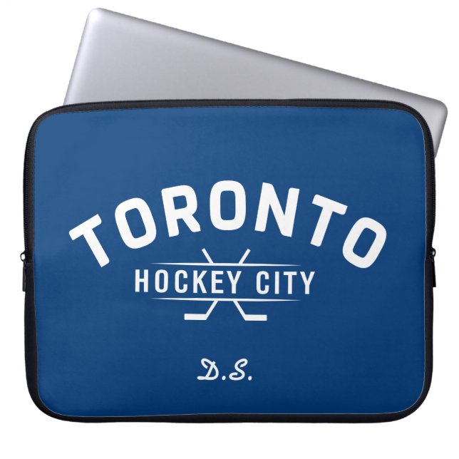 Toronto Hockey City Laptop Sleeve (Front)