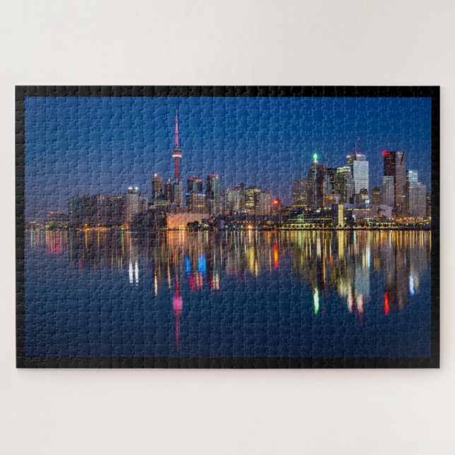 Toronto, Ontario, Canada Skyline Jigsaw Puzzle (Horizontal)