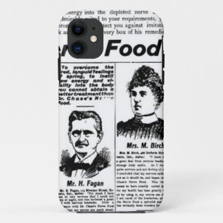 Toronto people vintage newspaper iPhone 11 case