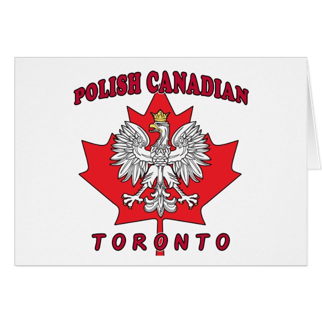 Toronto Polish Canadian Leaf (Front Horizontal)