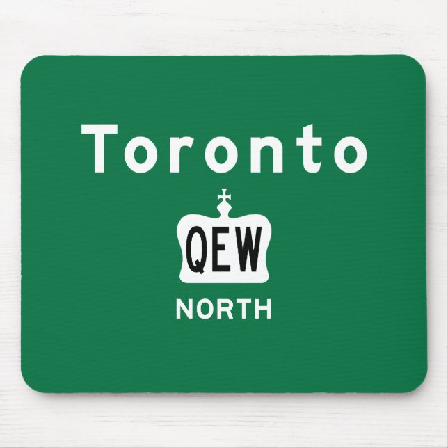 Toronto QEW Mouse Mat (Front)