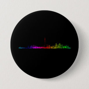 Toronto Rainbow 7.5 Cm Round Badge