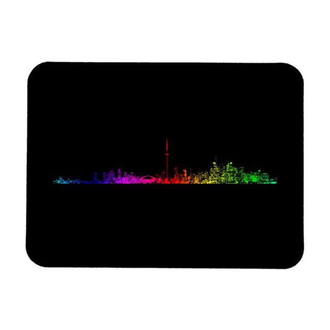 Toronto Rainbow Magnet (Horizontal)