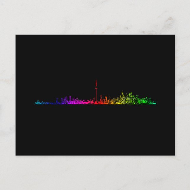 Toronto Rainbow Postcard (Front)