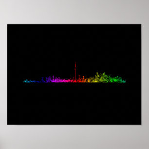 Toronto Rainbow Poster