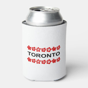 Toronto Red Aloha Bands Light-Colour Can Cooler