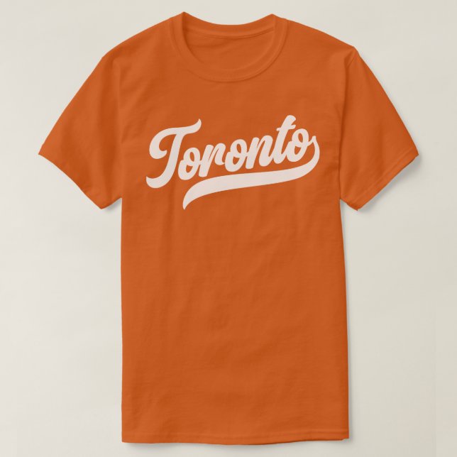 Toronto Retro Toronto Maple Leafs T-Shirt (Design Front)