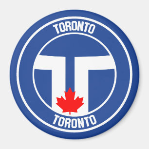 Toronto Round Emblem Magnet