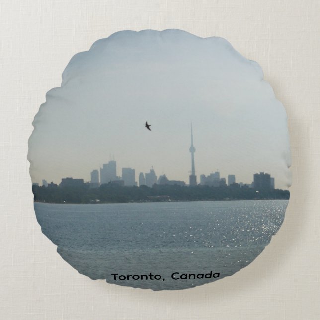 Toronto Round Pillow (Front)