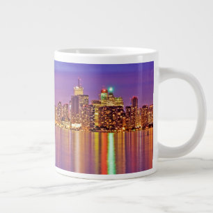 Toronto Skyline at Dusk Large Coffee Mug