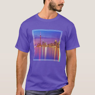 Toronto Skyline at Dusk T-Shirt