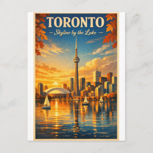 TORONTO – Skyline by the Lake Postcard