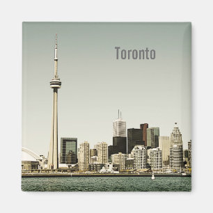 Toronto skyline magnet