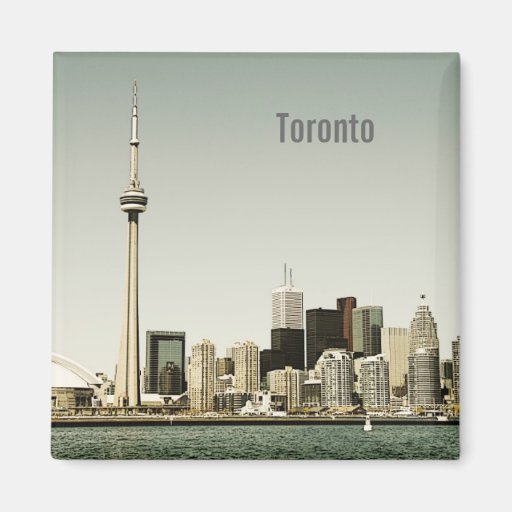 Image of Toronto skyline magnet
