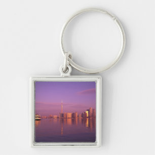 Toronto Skyline, Ontario, Canada Key Ring