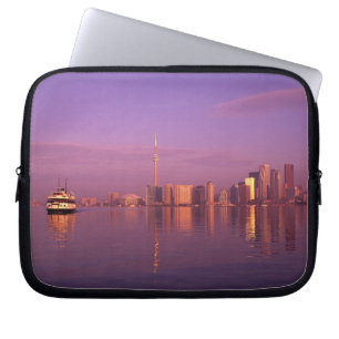 Toronto Skyline, Ontario, Canada Laptop Sleeve