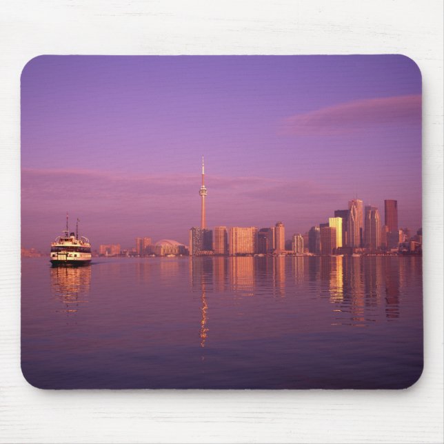Toronto Skyline, Ontario, Canada Mouse Mat (Front)