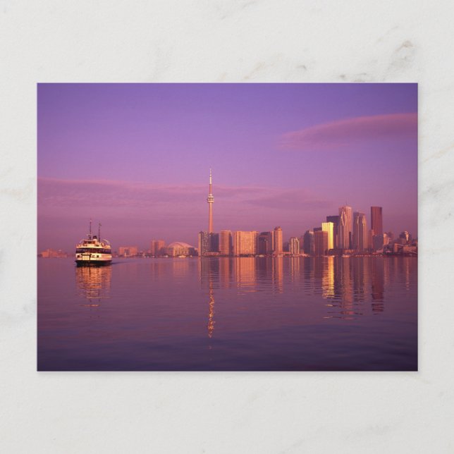 Toronto Skyline, Ontario, Canada Postcard (Front)