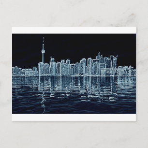 Toronto Skyline Postcard